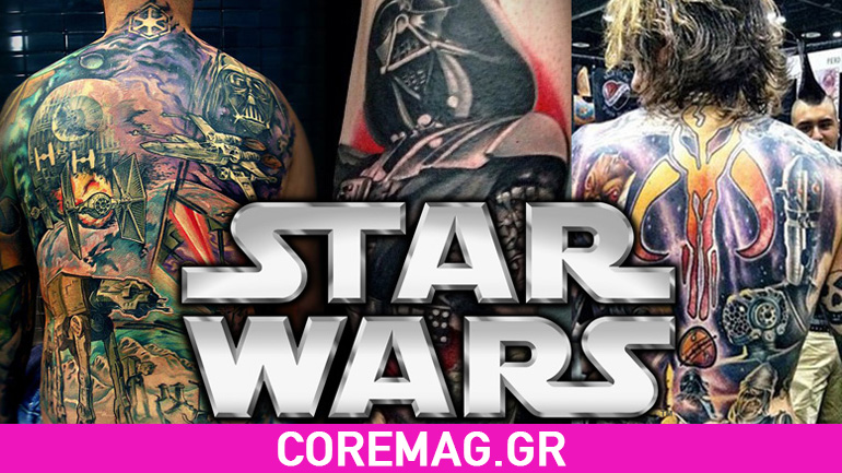 55 tattoo με θέμα το Star Wars